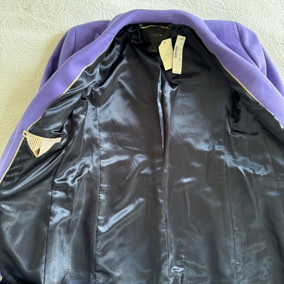J. Crew Parke Topcoat in Icy Purple - Picture 7 of 10